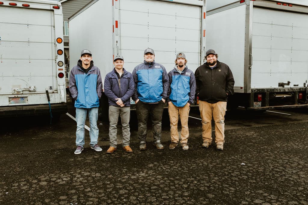 H2O Plumbing owner Josh and his team of expert plumbers